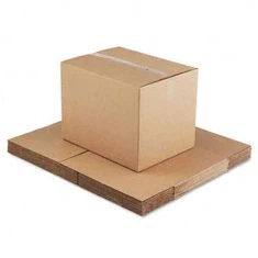 Ba boîtes ya carton ya paquet plat .